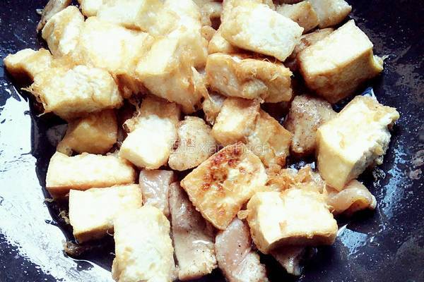 鸡肉嫩豆腐的做法图解9
