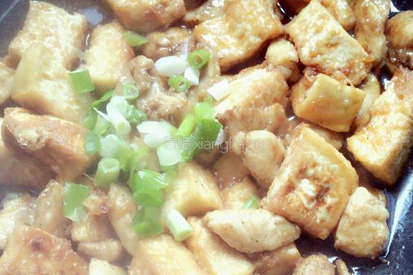 鸡肉嫩豆腐的做法图解11