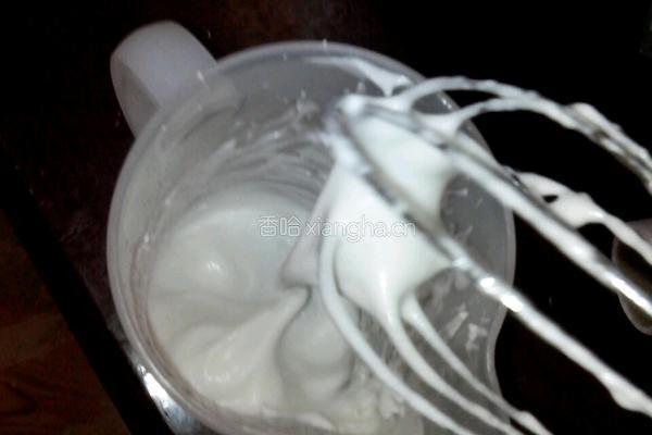 微波奶味蛋糕的做法图解4