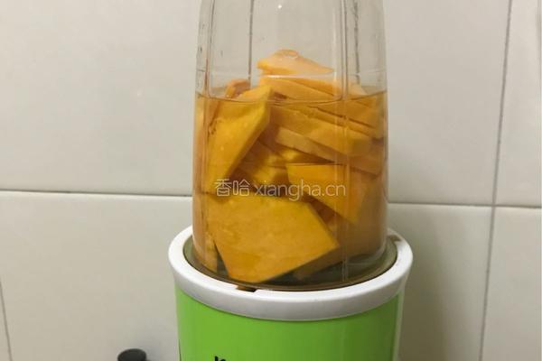小米南瓜粥的做法图解3