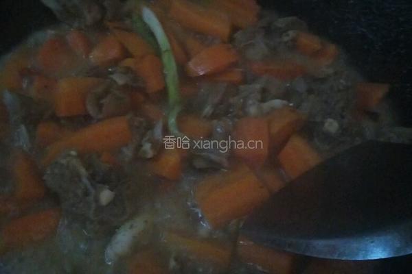 香炒羊肉胡萝卜的做法图解5