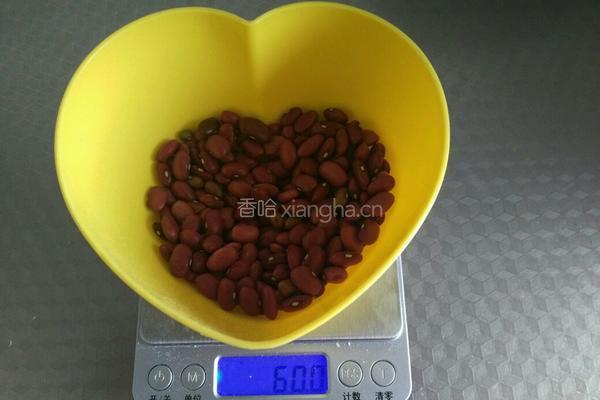 BB煲版～黄米红芸豆粥的做法图解2