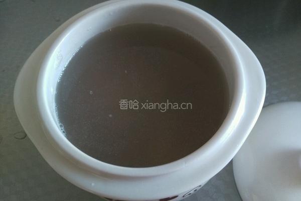 BB煲版～黄米红芸豆粥的做法图解7