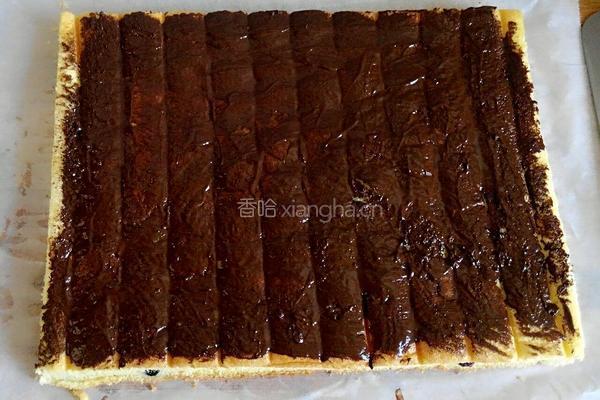 巧克力蔓越莓蛋糕卷的做法图解30