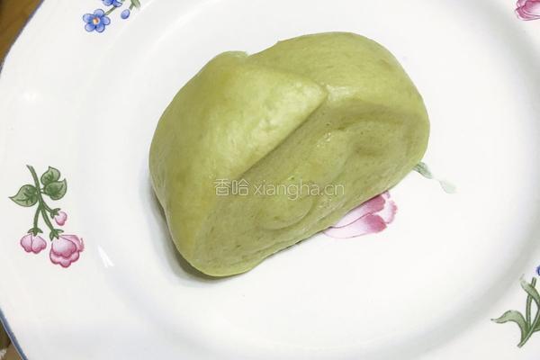 绿茶馒头的做法图解10