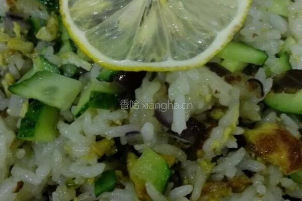 爽口柠檬炒饭的做法图解6