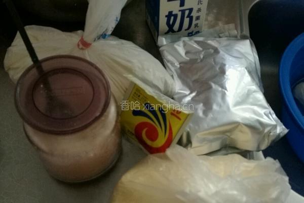 面包机玉米发糕的做法图解2