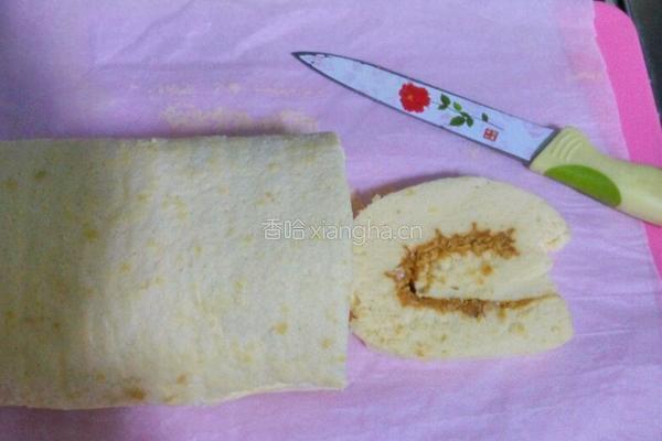 蓝莓肉松蛋糕卷的做法图解22