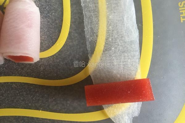 水晶萝卜珊瑚卷的做法图解6