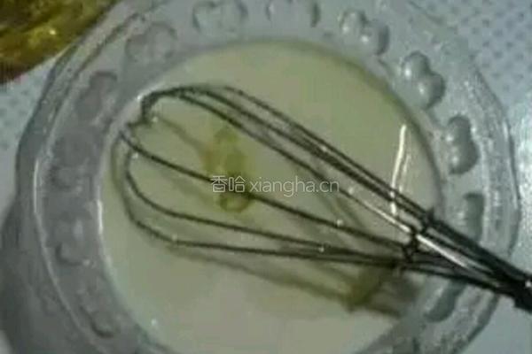 豆腐蛋糕的做法图解2
