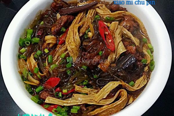 土鸭炖粉条的做法图解14