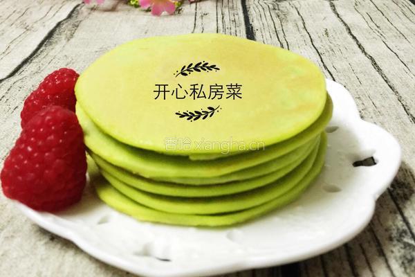 青瓜汁鸡蛋煎饼的做法图解12