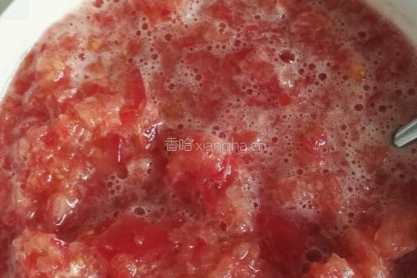 西红柿菠菜面拌面的做法图解6