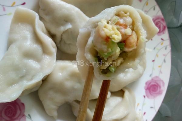 芹菜虾饺的做法图解13