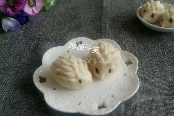 刺猬豆沙小餐包的做法图解11