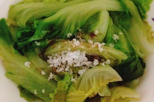 蒜泥生菜的做法图解5