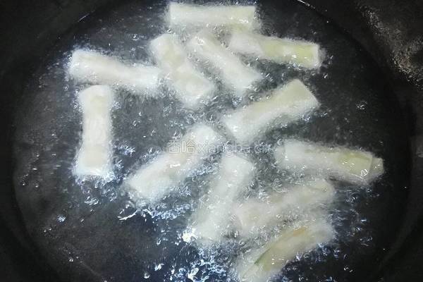 自制春卷的做法图解7