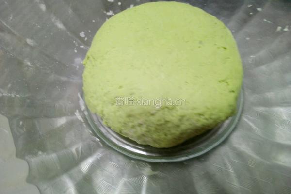 菠菜馒头的做法图解4
