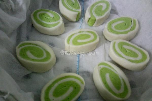 菠菜馒头的做法图解12
