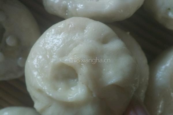 菠菜包子的做法图解8