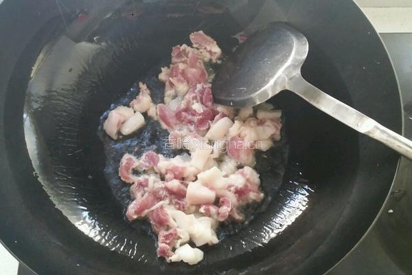 鲜冬笋炒五花肉的做法图解4