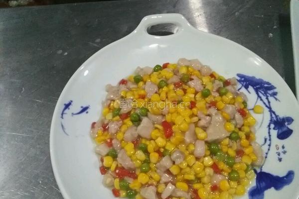 玉米嫩兔的做法图解3