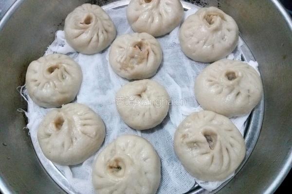 粗粮萝卜包子的做法图解10