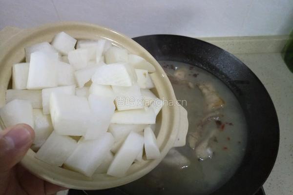 滋味羊排炖萝卜的做法图解6