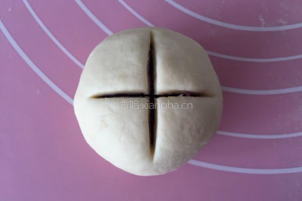 开口笑紫薯包的做法图解8
