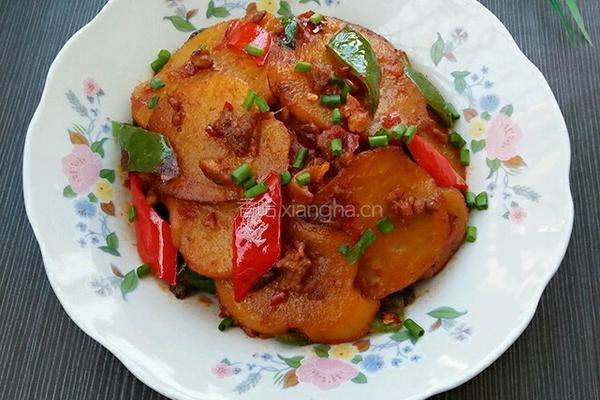 香辣土豆片的做法图解13