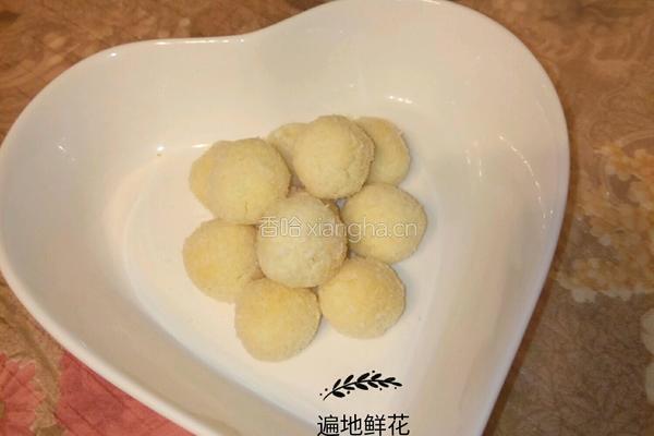 小西点蛋白椰蓉球的做法图解9