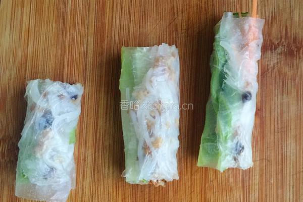 蔬菜春卷的做法图解11
