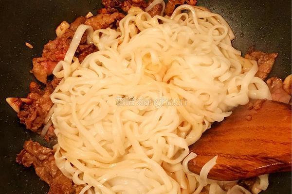 干炒牛河的做法图解5