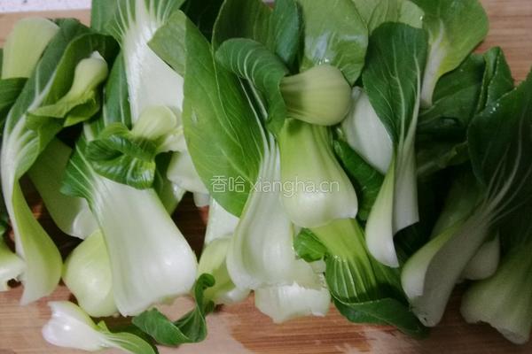 油菜百财炒饭的做法图解2