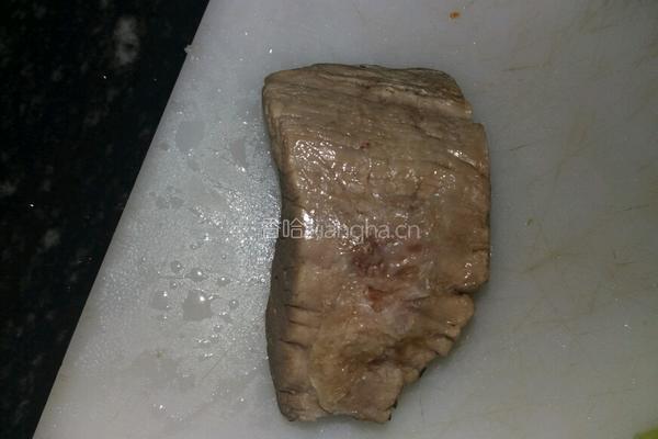 牛肉羹的做法图解1