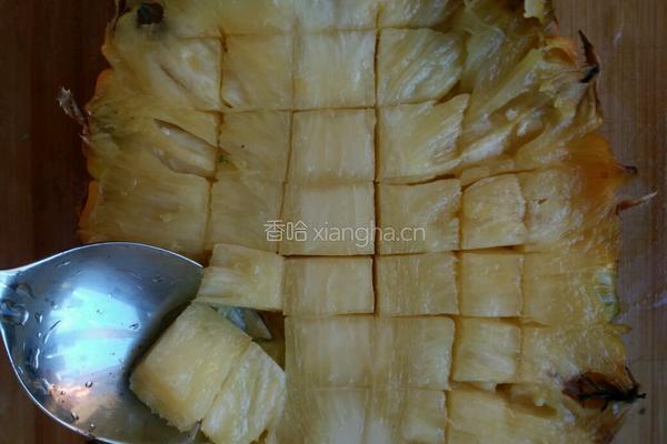 菠萝饭的做法图解2
