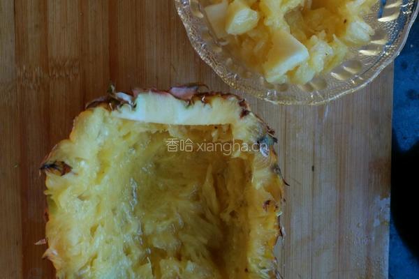 菠萝饭的做法图解3