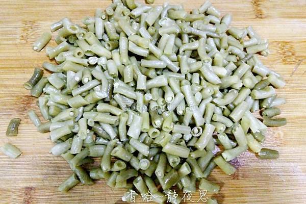 酸豆角双椒炒鸡胗的做法图解6