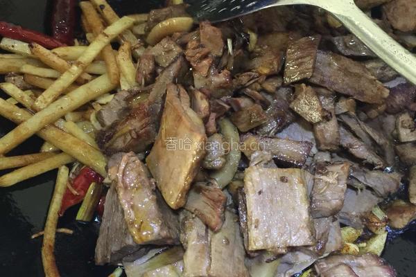 驴肉盖米饭(陕北名吃)的做法图解10
