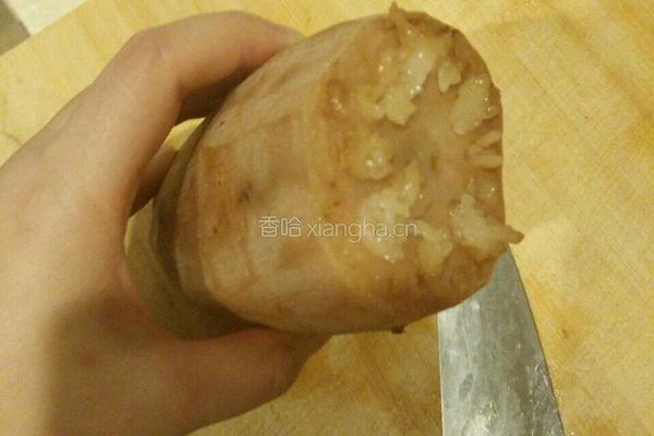 桂花糯米糖藕的做法图解6