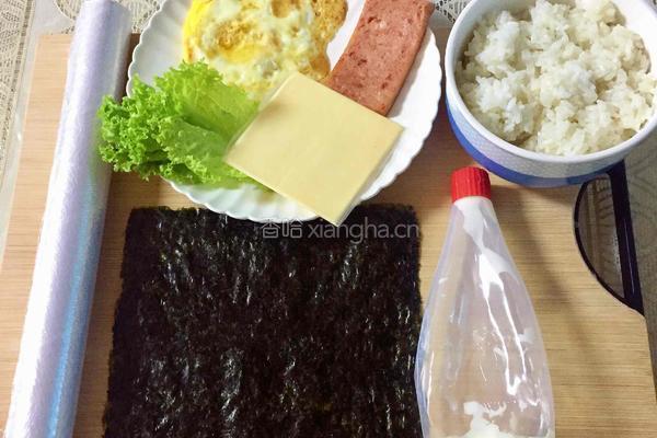 米饭三明治的做法图解3