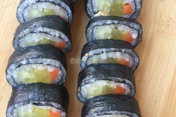 素紫菜包饭的做法图解14