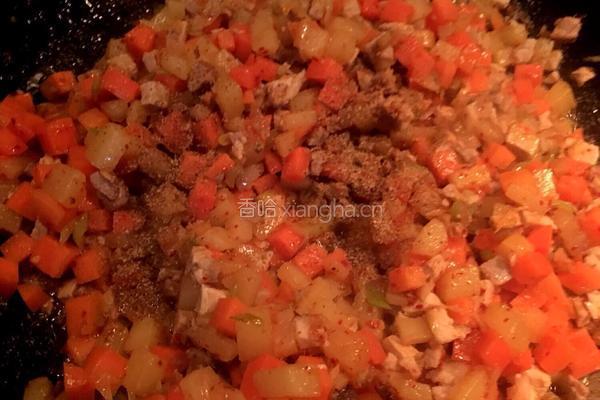 陕西风味~胡萝卜丁肉辣子的做法图解17