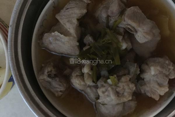 青菜蒸排骨的做法图解5