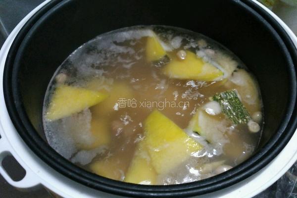 小米南瓜粥的做法图解2