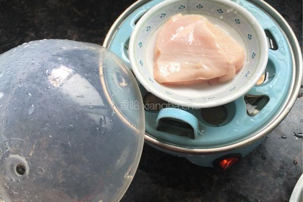 雞肉金針菇粥的做法图解3