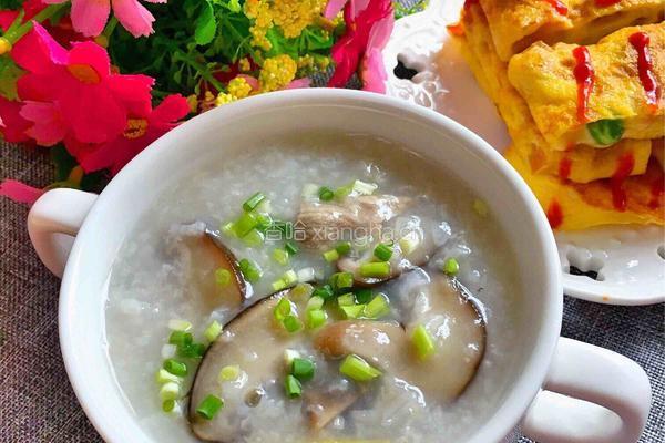 香菇肉片粥的做法图解7