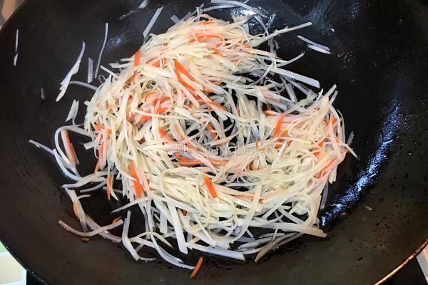 醋溜土豆丝的做法图解5