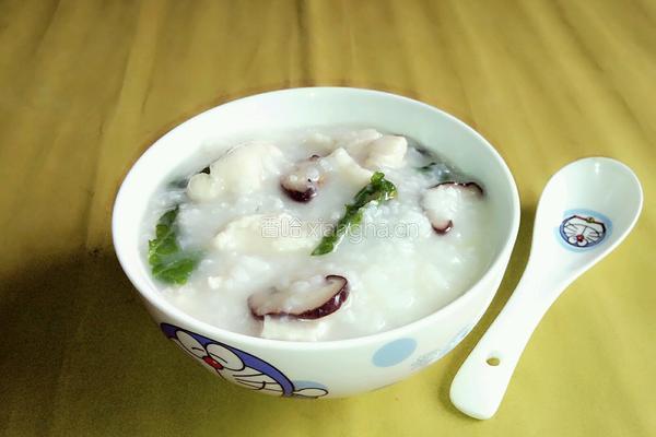 香菇滑鸡粥的做法图解12