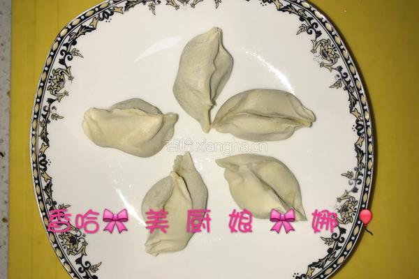 太阳花饺子的做法图解1